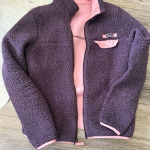 Columbia Purple and Pink Teddy Jacket